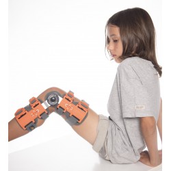 Νάρθηκας μηροκνημικός με γωνιόμετρο τηλεσκοπικός MB.9070 λειτουργικός παιδικός